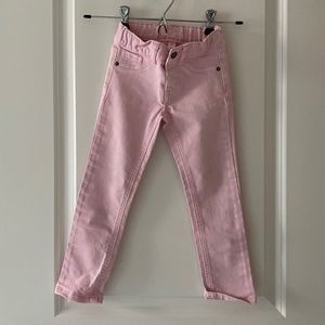 Girls pink jeans